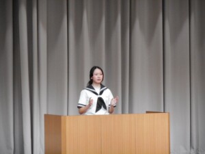 令和７年度　北埼玉地区中学校英語弁論大会